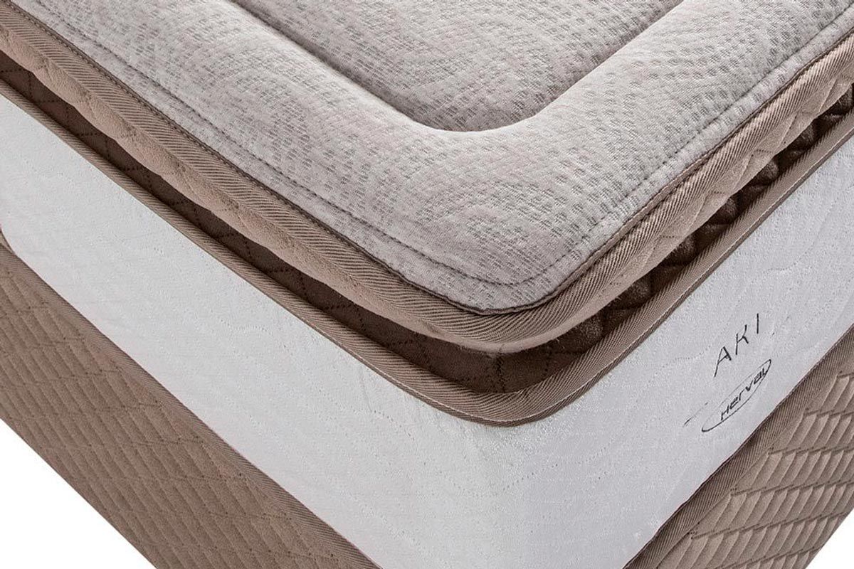 Cama Box Baú CRC +Colchão Molas Imperatore Herval
