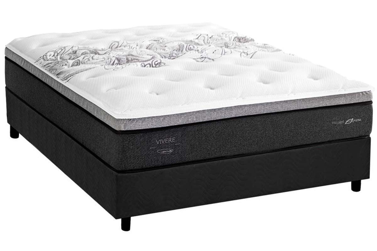 Cama Box CRC +Colchão Molas Partenon C1629 Herval