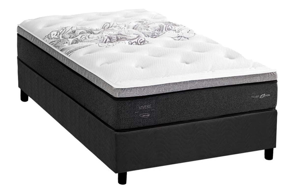 Cama Box CRC +Colchão Molas Partenon C1629 Herval