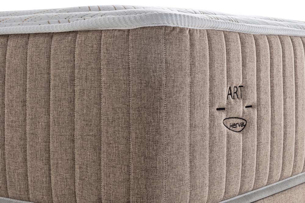 Cama Box CRC +Colchão Molas Crown C1631 Herval