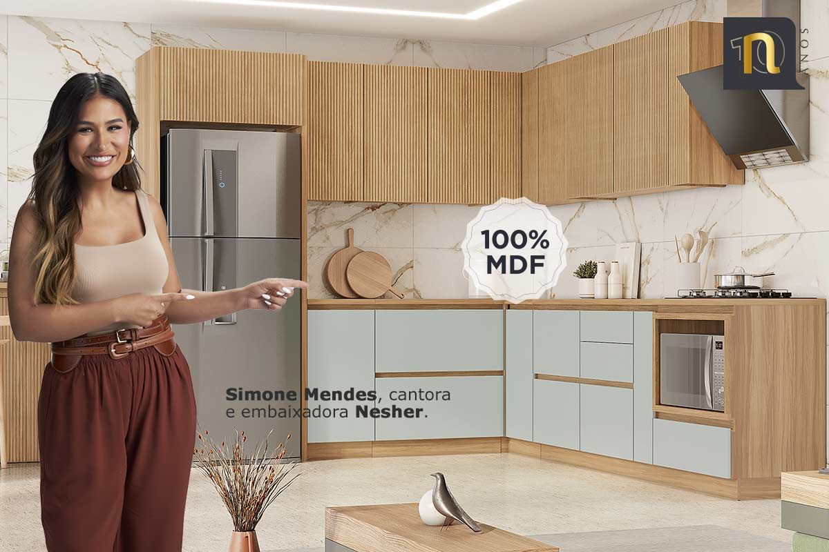 Cozinha Completa Nesher 6 Peças Rainha C6P01