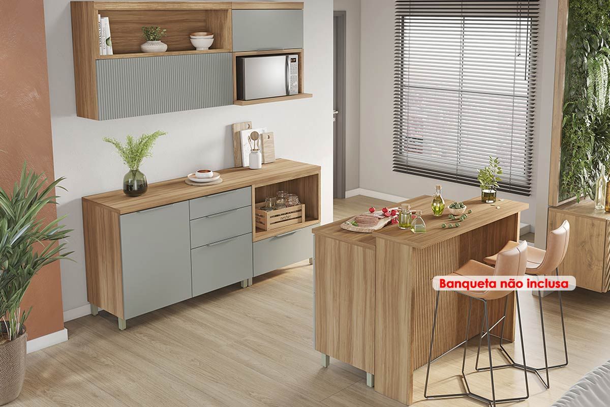 Cozinha Completa Nesher 6 Peças Marquesa C6P02