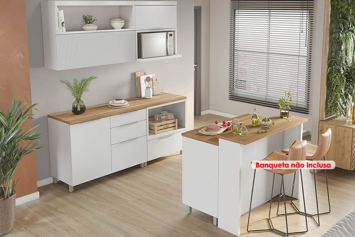 Cozinha Completa Nesher 6 Peças Marquesa C6P02