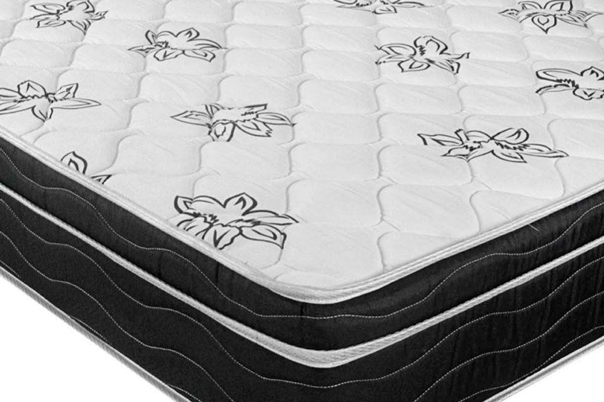 Cama Box CRC +Colchão Molas Physical Ortobom