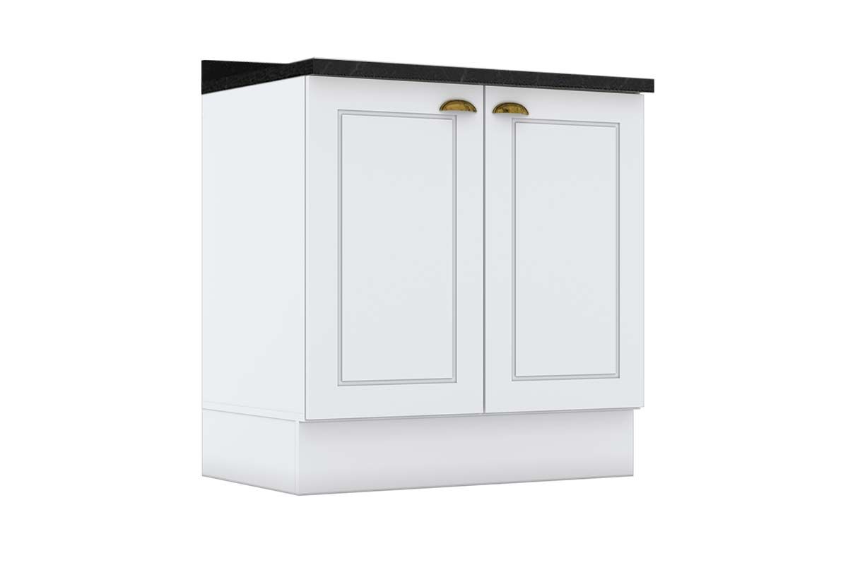 Balcão Cozinha Henn c/Tampo Americana c/2 Portas 80cm