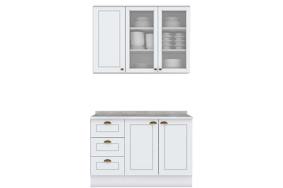 Cozinha Completa Henn 3 Peças Americana CZ125