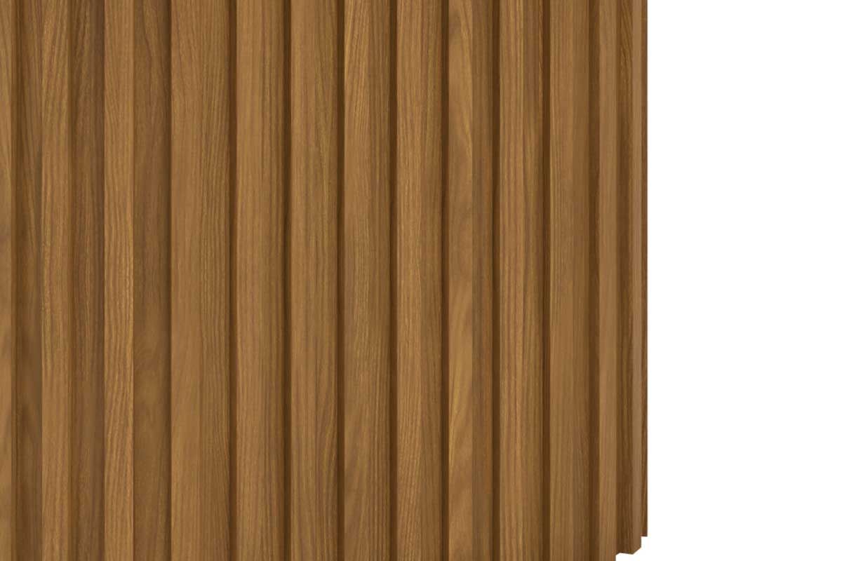 Sala de Jantar Completa Solana c/ Tampo Madeirado c/ Vidro Reto 160x90cm e 6 Cadeiras Bella - Henn