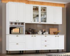 Cozinha Completa Henn 7 Peças Americana c/Pés C5P52