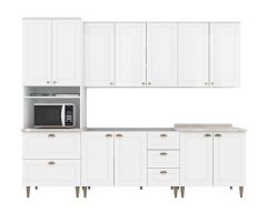 Cozinha Completa Henn 6 Peças Americana c/Pés C5P62