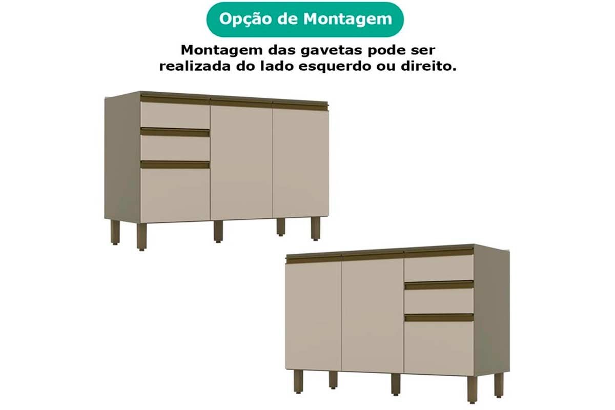 Cozinha Completa Henn 8 Peças Connect C5P68