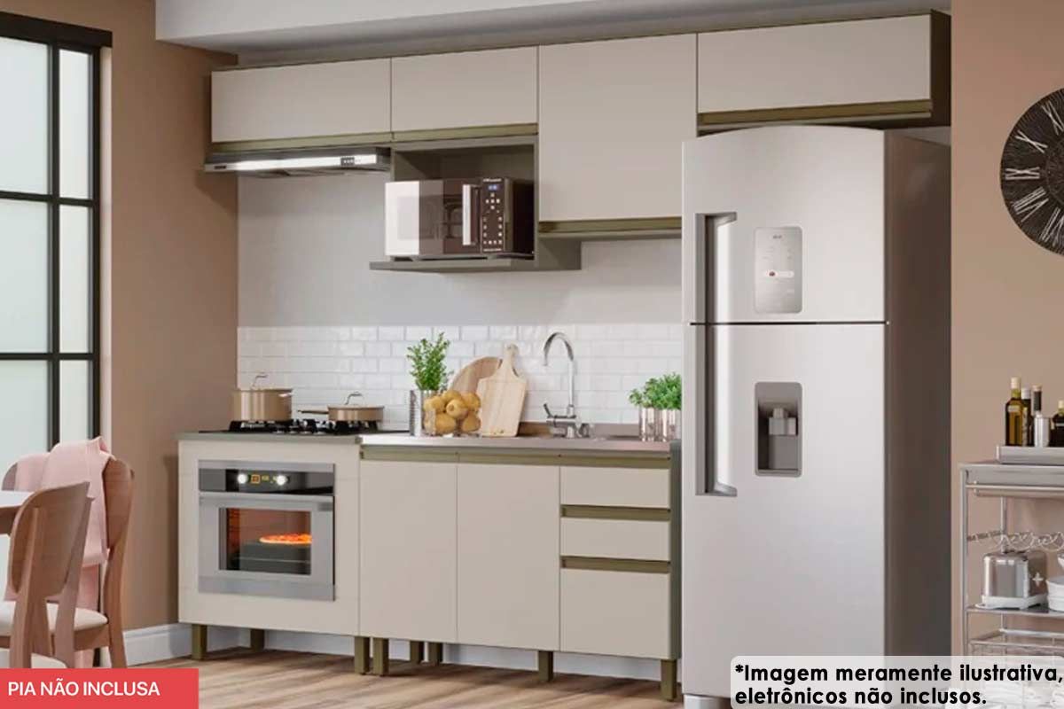 Cozinha Completa Henn 8 Peças Connect C5P68