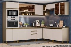 Cozinha Completa Henn 13 Peças Connect C6P05