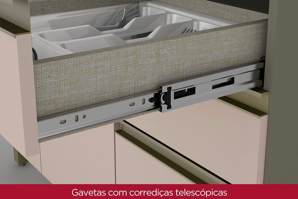 Cozinha Completa Henn 8 Peças Connect C6P16