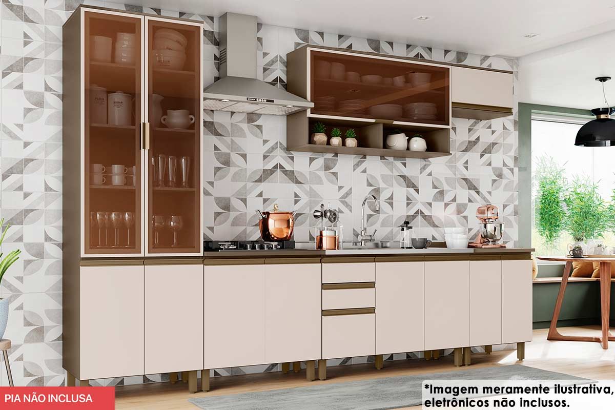 Cozinha Completa Henn 8 Peças Connect C6P16