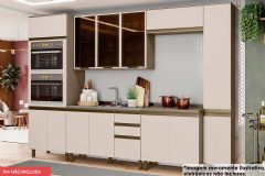 Cozinha Completa Henn 7 Peças Connect C6P21