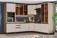 Cozinha Completa Henn 10 Peças Connect C6P24