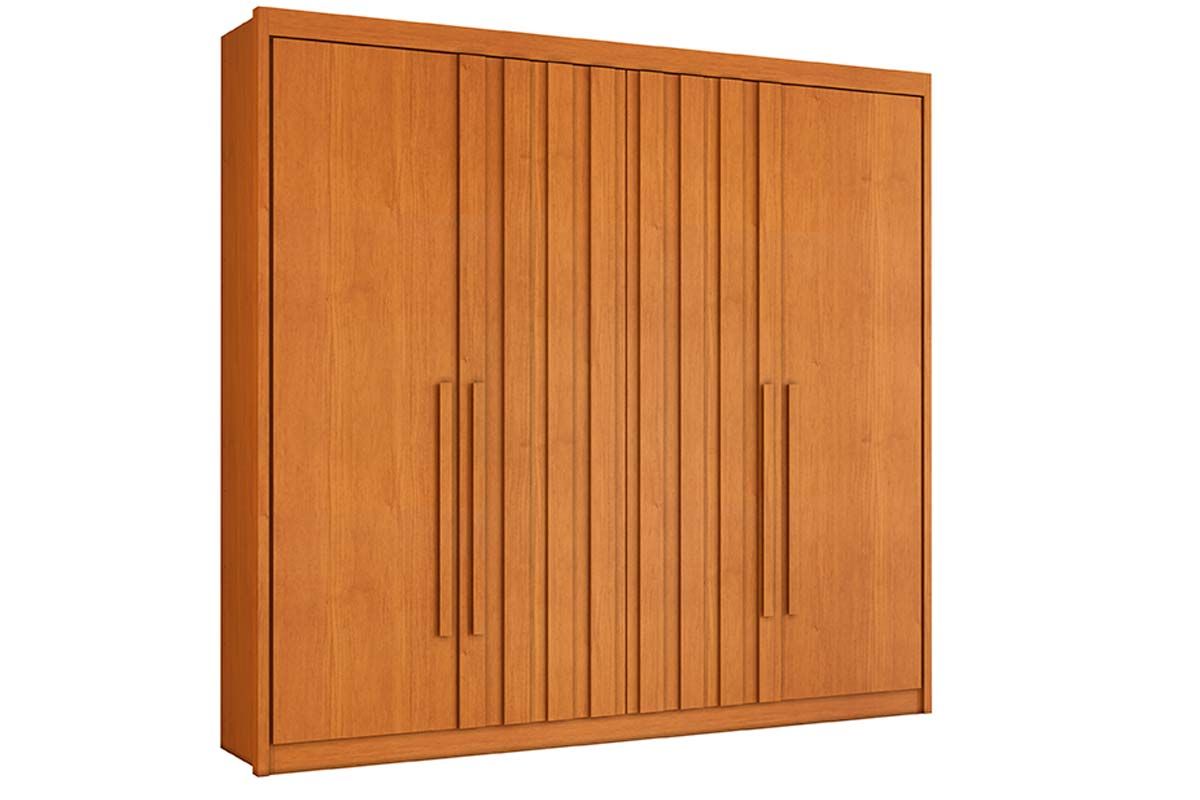 Guarda Roupa Solteiro 4 Portas (2 Ripadas) e 4 Gavetas Grécia Conquista Guarda Roupa Solteiro 4 Portas (2 Ripadas) e 4 Gavetas Grécia Conquista
