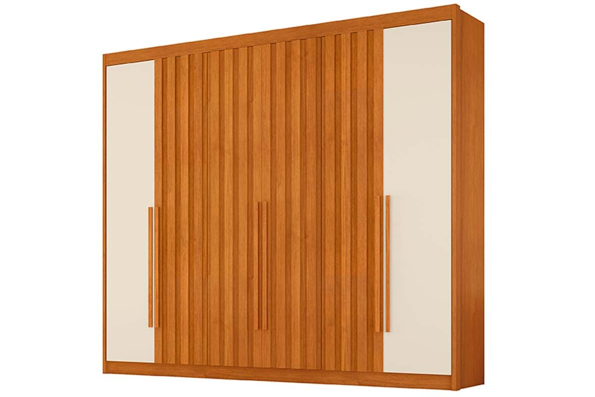 Guarda Roupa Casal 6 Portas (4 Ripadas) e 6 Gavetas Atenas Conquista Guarda Roupa Casal 6 Portas (4 Ripadas) e 6 Gavetas Atenas Conquista