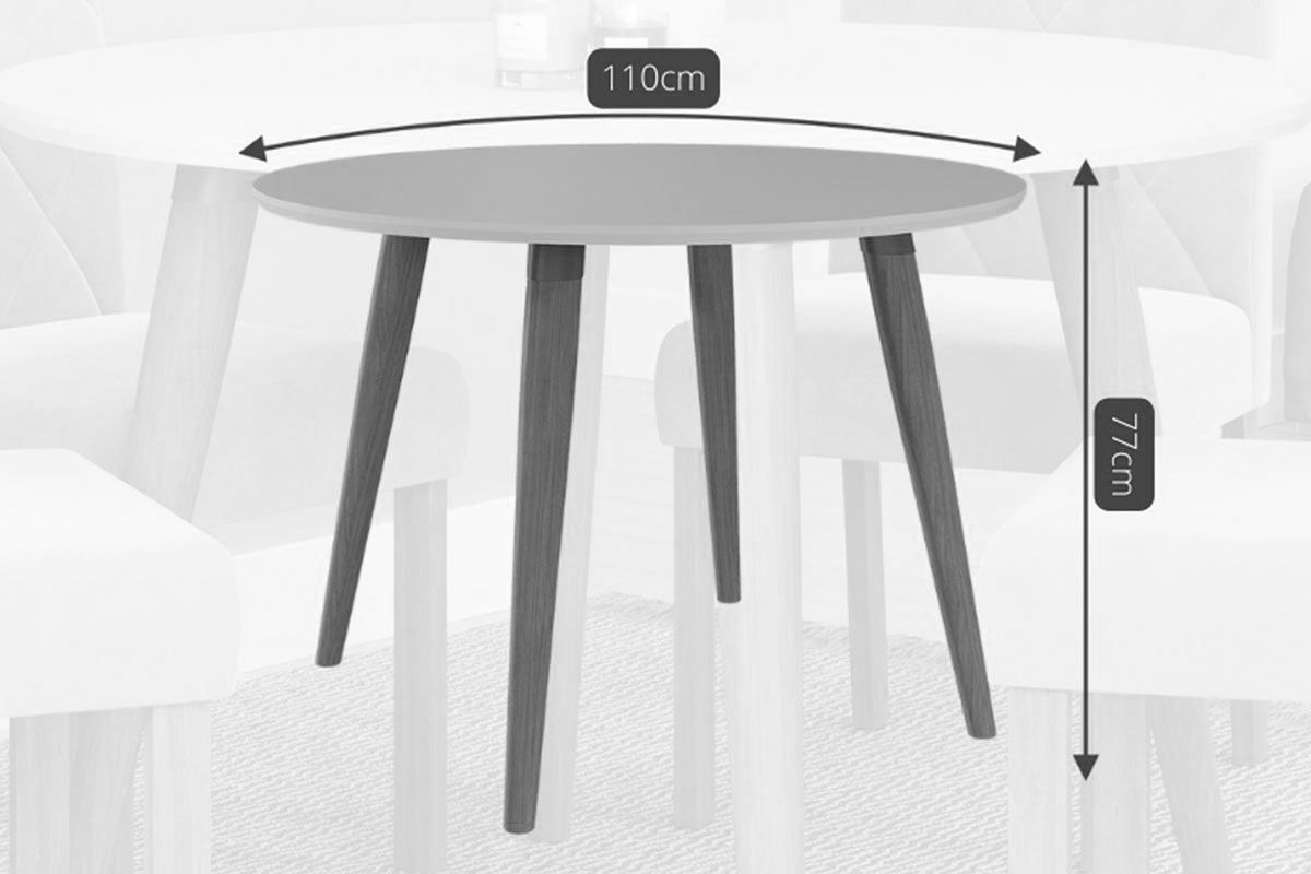 Mesa Jantar Dani Madeira Maciça c/Tampo Madeirado c/Vidro 109cm Cimol Mesa Jantar Dani Madeira Maciça c/Tampo Madeirado c/Vidro 109cm Cimol