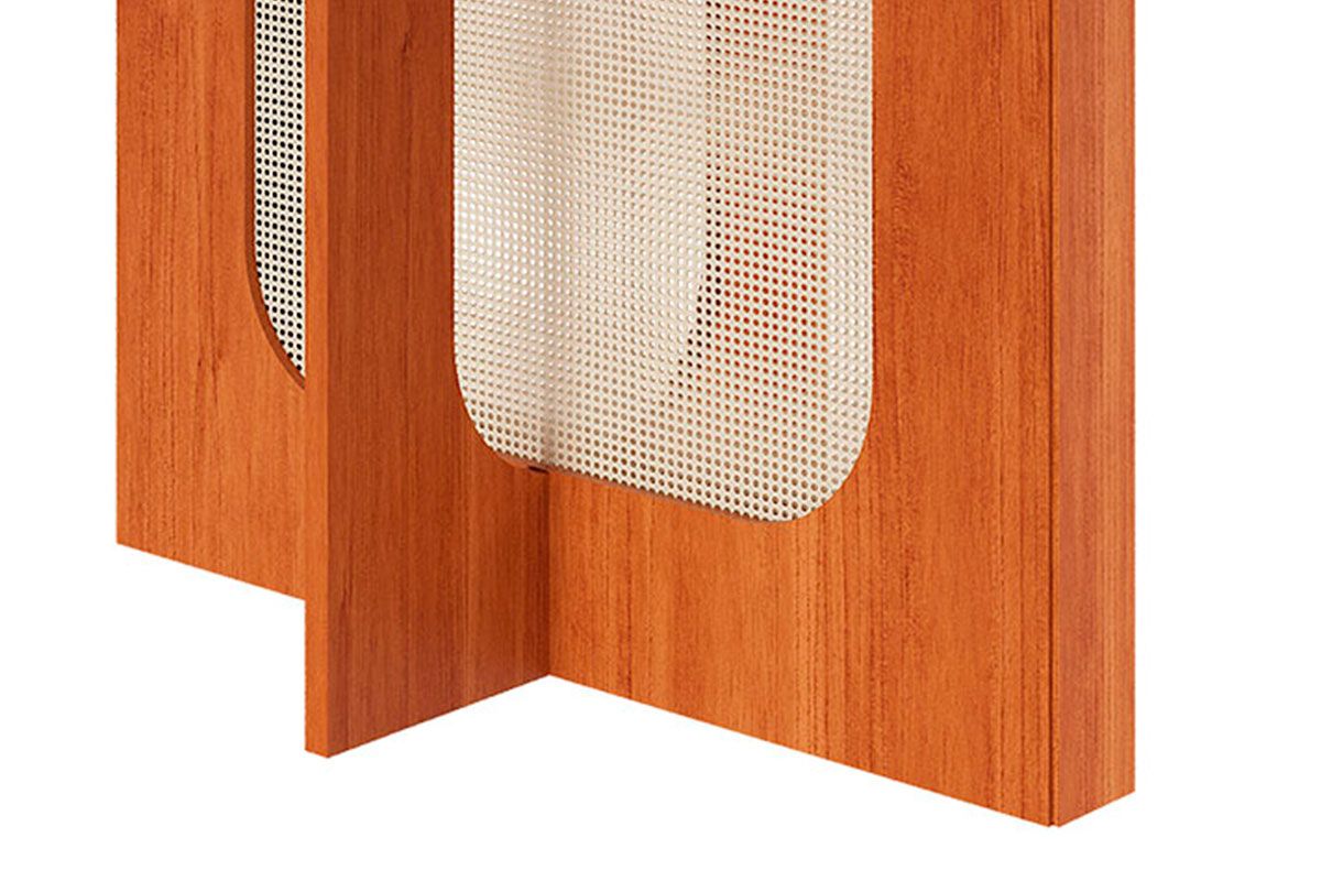 Mesa Jantar Louise c/Tampo Madeirado c/Vidro 160x80cm Cimol