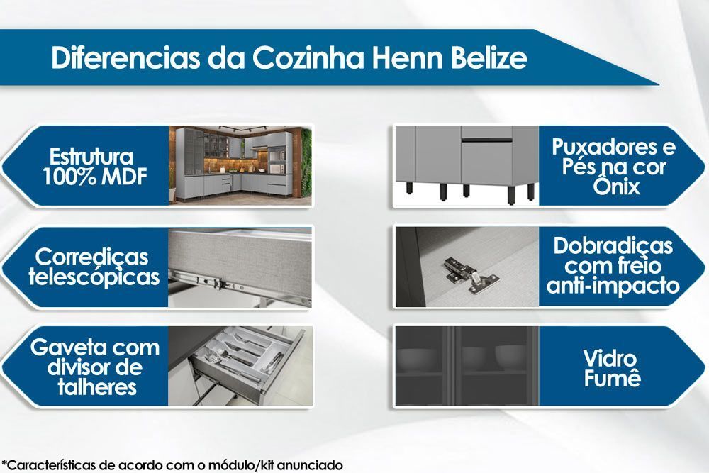 Bancada Ilha Cozinha Henn Gourmet Belize Bancada Ilha Cozinha Henn Gourmet Belize