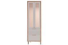 Paneleiro Cozinha MGM Eloise c/3 Portas c/Vidro 1Gav 70cm