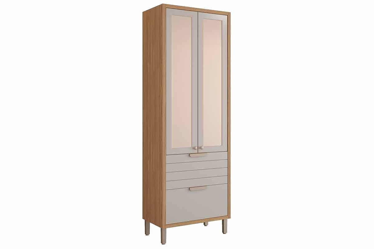 Paneleiro Cozinha MGM Eloise c/3 Portas c/Vidro 1Gav 70cm Paneleiro Cozinha MGM Eloise c/3 Portas c/Vidro 1Gav 70cm