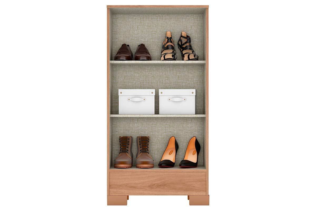 Conjunto Quarto Guarda Roupa + Cômoda QC628 Henn