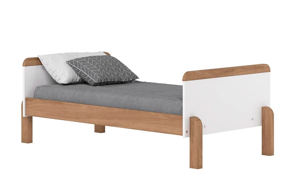 Quarto Infantil Completo Ternura 3 Peças (1 Guarda Roupa + 1 Berço + 1 Cômoda) QI79 Henn