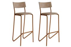 Banqueta Sala de Jantar Atlas 1747 Kit 2 Un Carraro