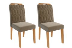 Carvalho/Suede Joli Capuccino
