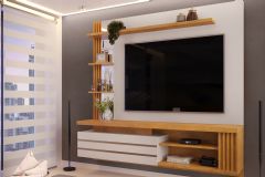 Painel Home p/ TV até 55 Pol Marin DJ Móveis