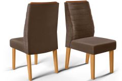 Cedro/Suede Moca Marrom