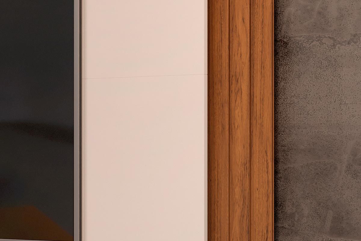 Painel Home p/ TV até 70 Pol Treviso c/Led 210cm DJ Móveis
