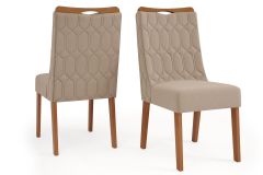 Freijó/Suede Kraft Bege
