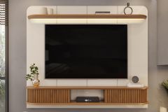 Painel Home p/ TV até 75 Pol Capri DJ Móveis