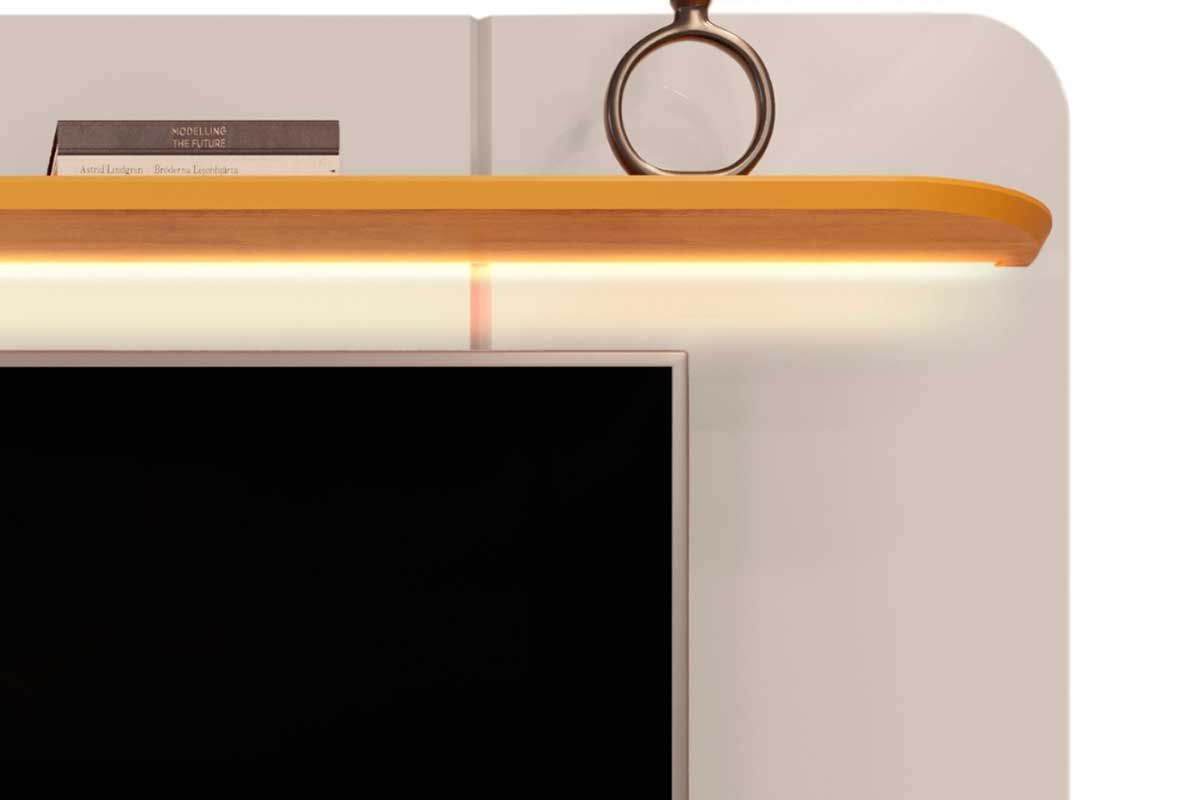 Painel Home p/ TV até 75 Pol Capri DJ Móveis Painel Home p/ TV até 75 Pol Capri DJ Móveis