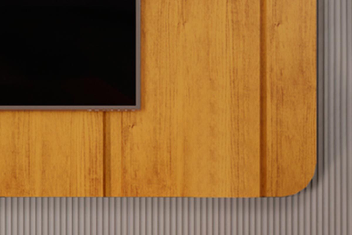 Painel Home p/ TV até 75 Pol Celine c/Led 241cm DJ Móveis Painel Home p/ TV até 75 Pol Celine c/Led 241cm DJ Móveis