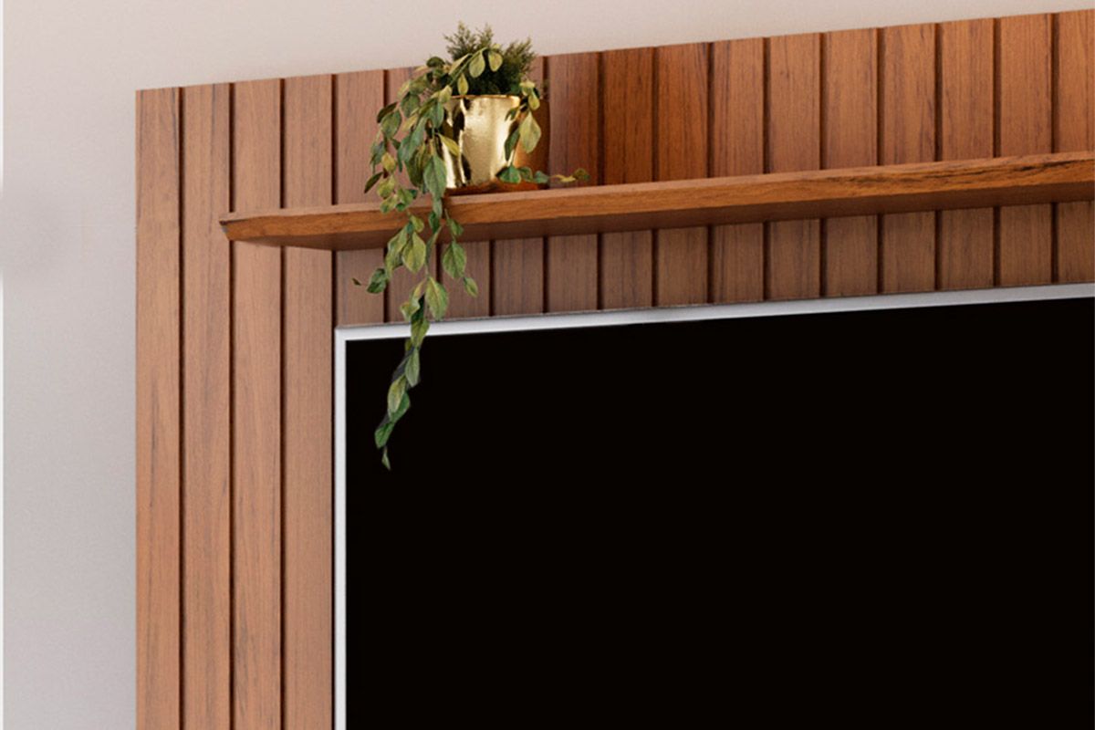 Painel Home p/ TV até 65 Pol Lume 179cm DJ Móveis