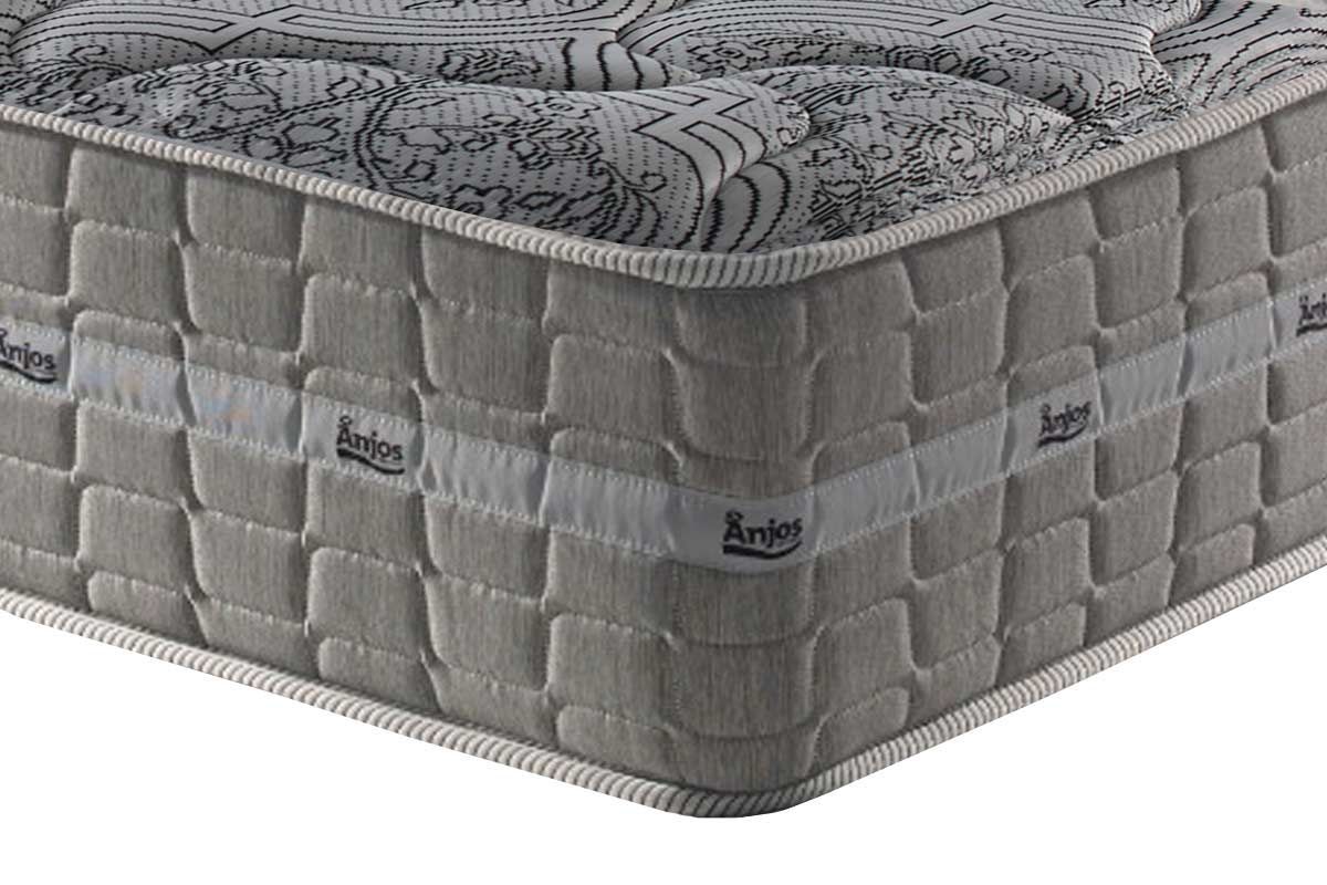 Cama Box Baú CRC +Colchão Molas Royal Anjos