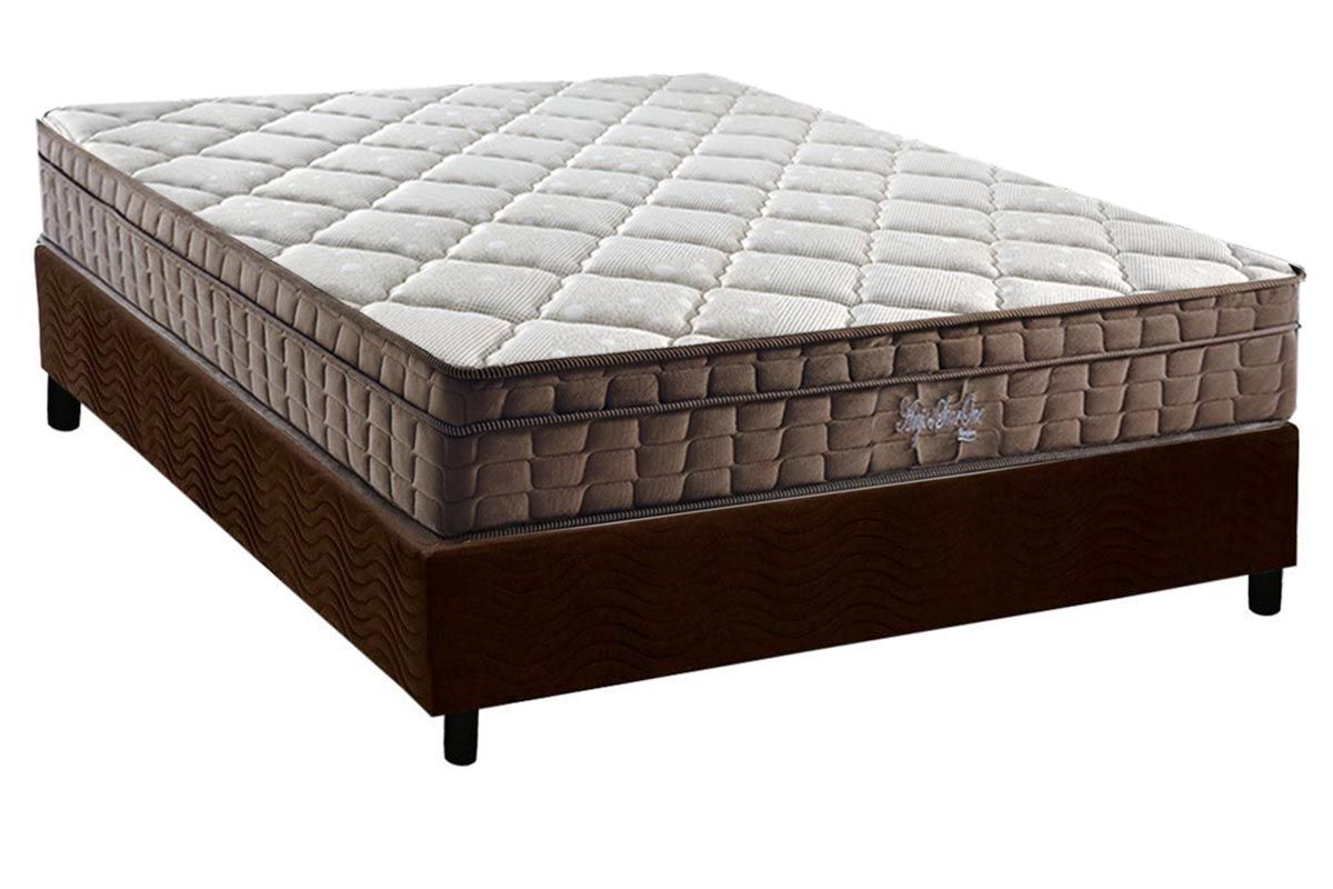 Cama Box CRC +Colchão Ortopédico Anjos Star Anjos