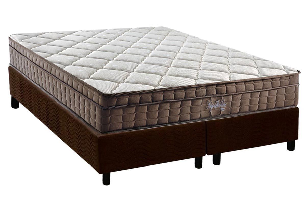Cama Box CRC +Colchão Ortopédico Anjos Star Anjos