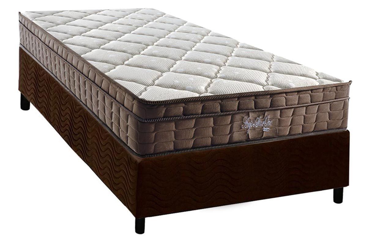 Cama Box CRC +Colchão Ortopédico Anjos Star Anjos