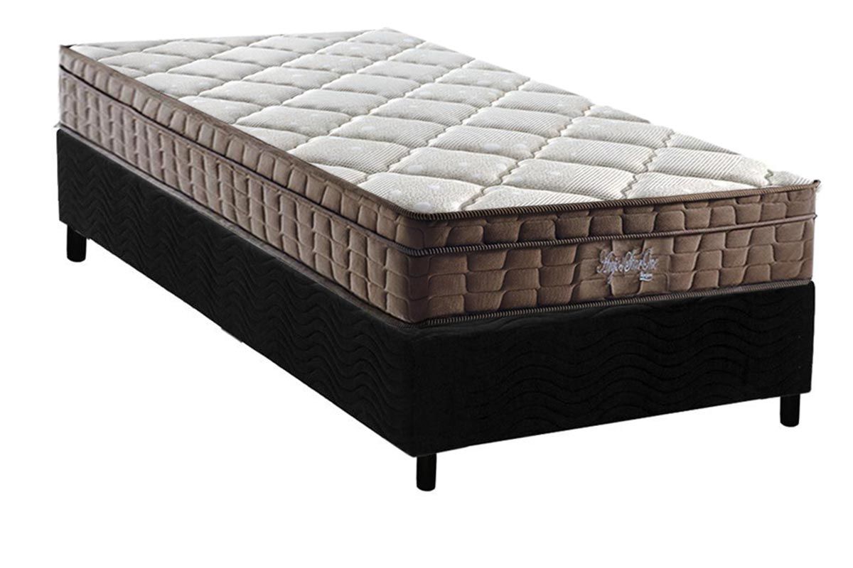 Cama Box CRC +Colchão Ortopédico Anjos Star Anjos