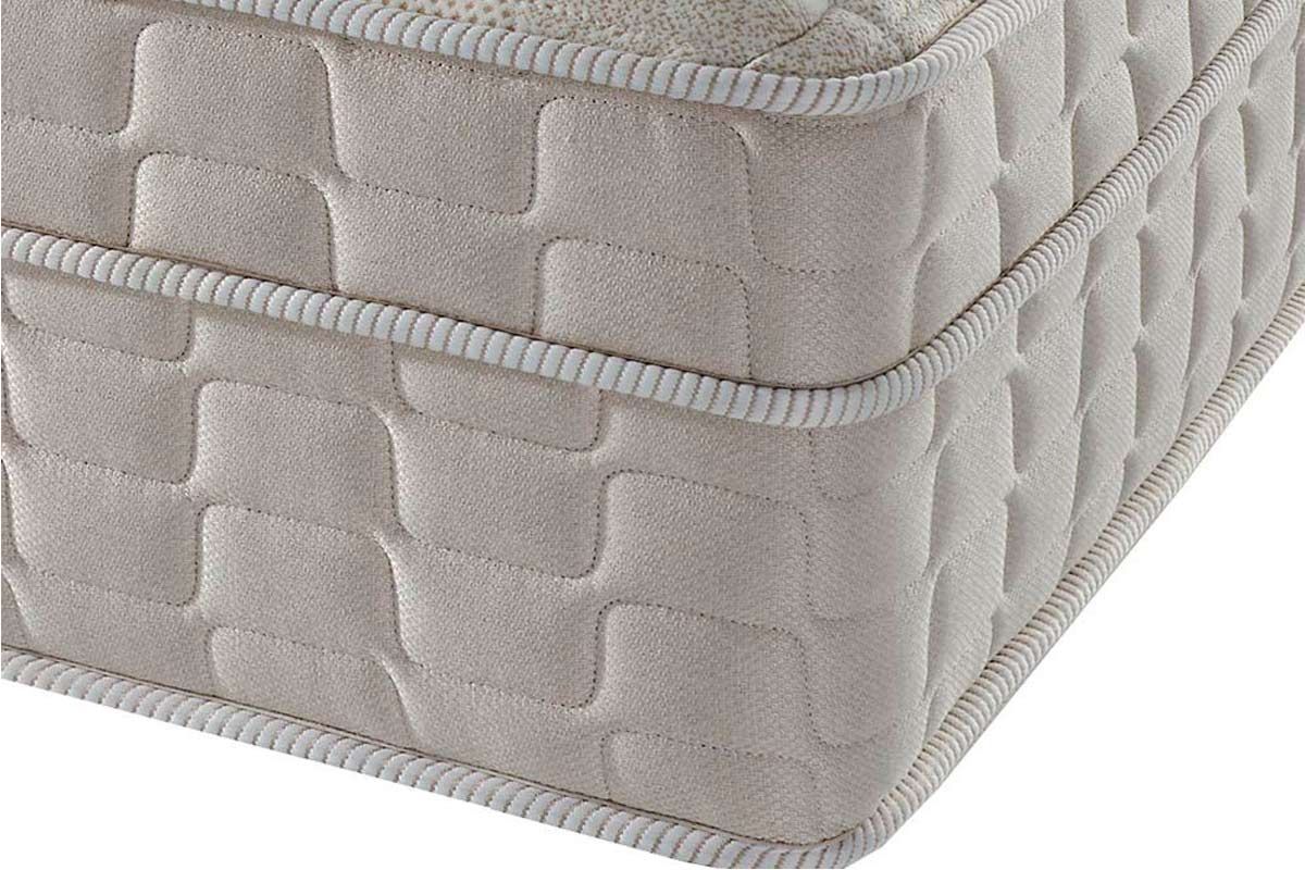 Cama Box CRC +Colchão Molas King Best Anjos