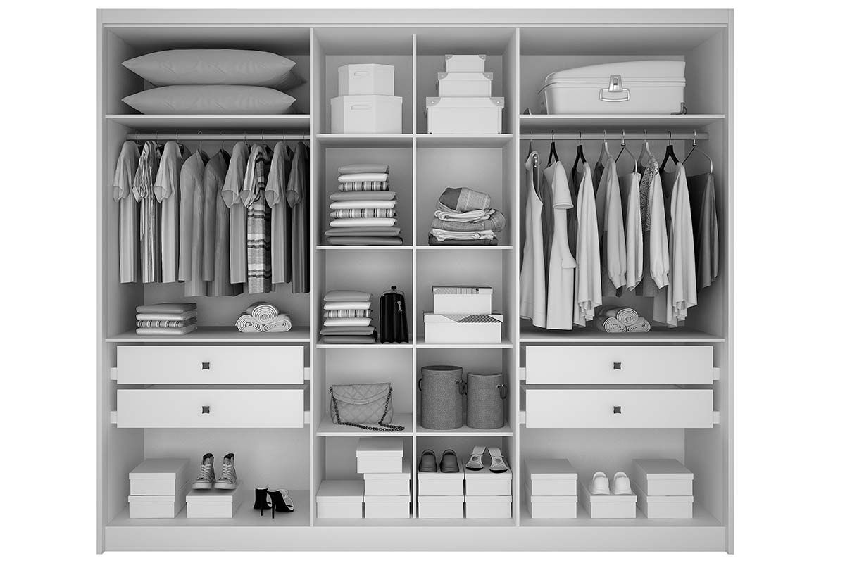 Guarda Roupa Casal 6 Portas 4Gavs Robust/Livorno Plus N. Horizonte Guarda Roupa Casal 6 Portas 4Gavs Robust/Livorno Plus N. Horizonte