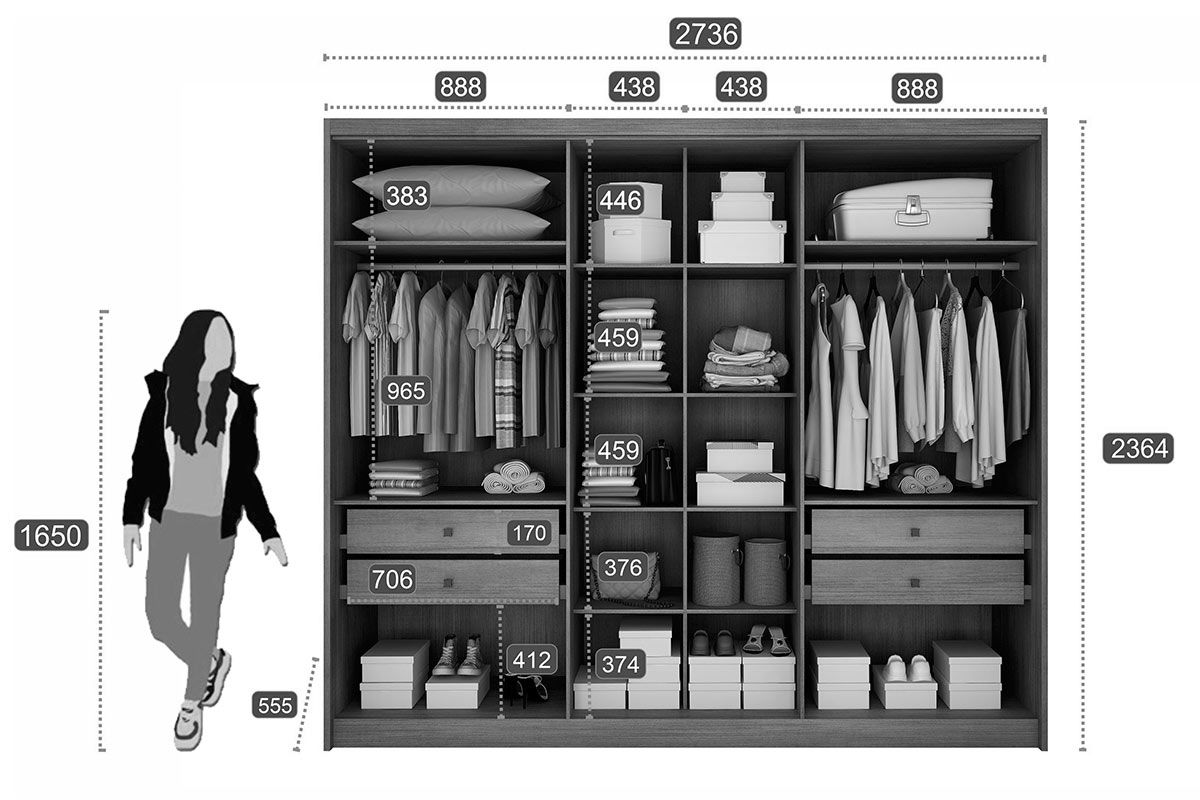 Guarda Roupa Casal 6 Portas c/Espelho 4Gavs Robust/Livorno Plus N. Horizonte Guarda Roupa Casal 6 Portas c/Espelho 4Gavs Robust/Livorno Plus N. Horizonte