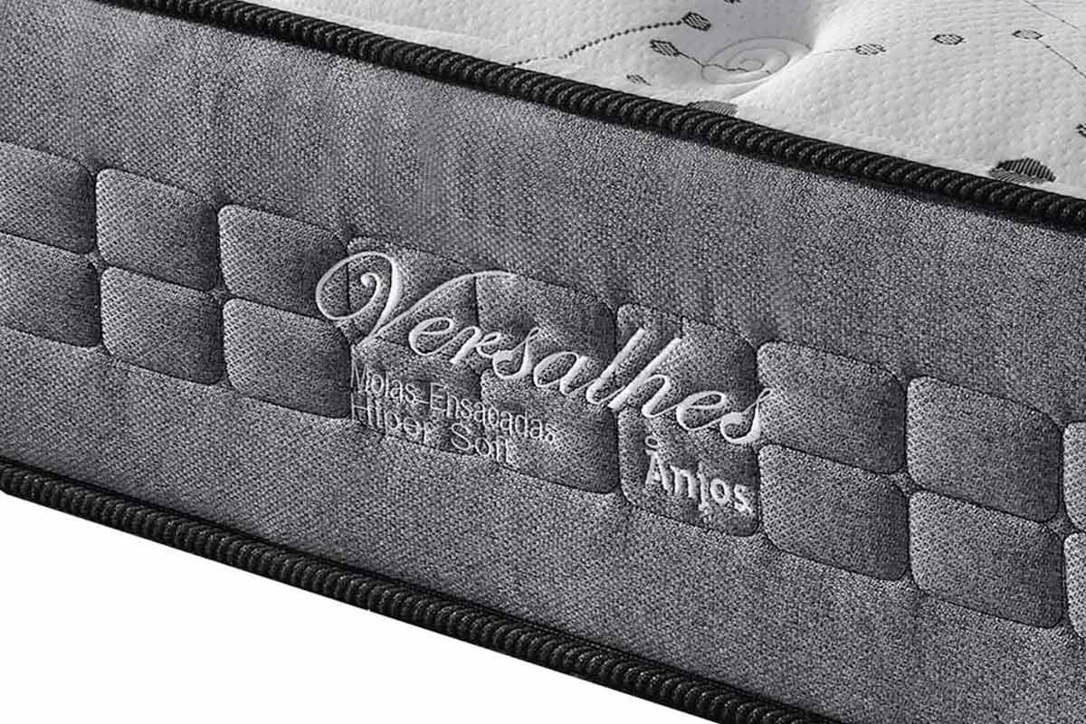 Cama Box Baú CRC +Colchão Molas Versalhes Anjos