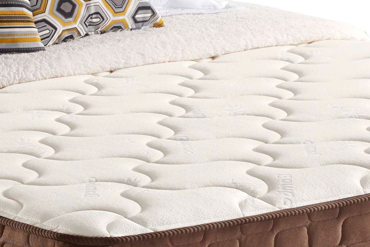 Cama Box CRC +Colchão Molas King Best Anjos