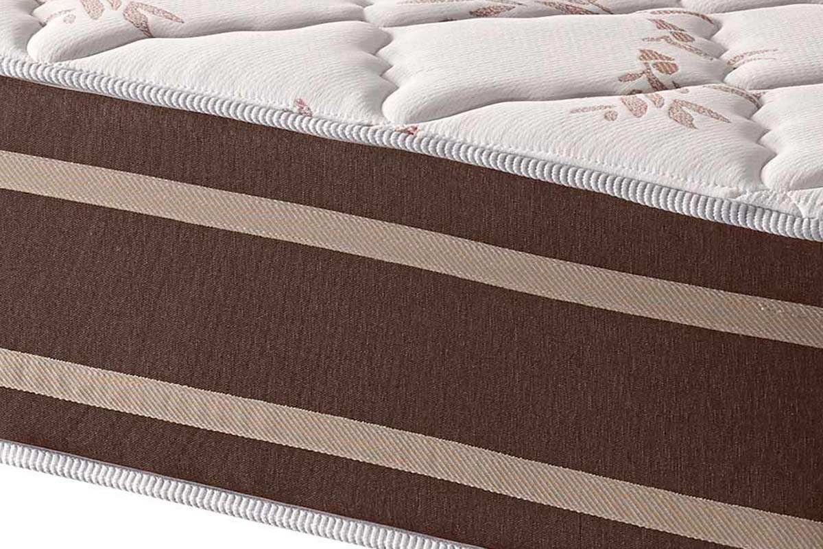 Cama Box Baú CRC +Colchão Molas Duo Sono Anjos